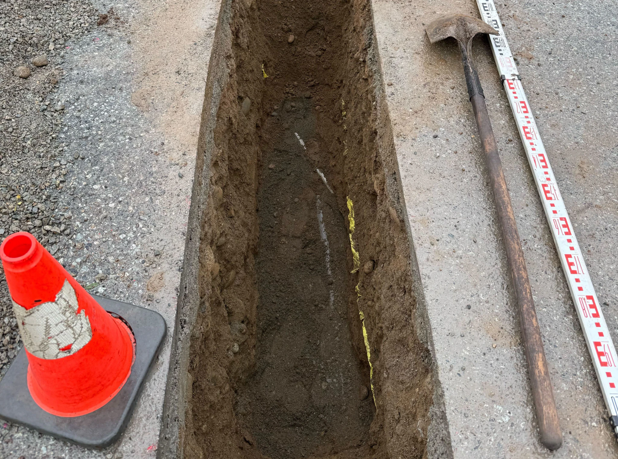 NW-MED-004 Trench or excavation detail