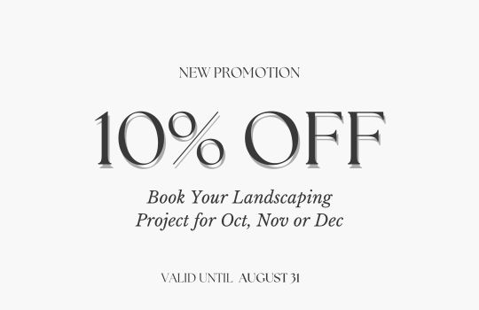 new wave earth works - Landscape - hardscape - 10% Discount Promotional Banner